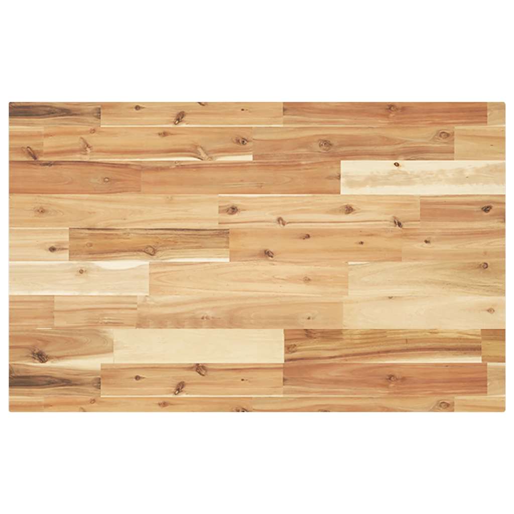 Bordplate rektangulær 160x50x4 cm heltre akasie