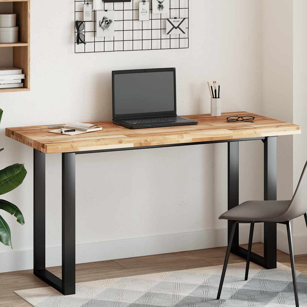 Bordplate rektangulær 120x60x4 cm heltre akasie