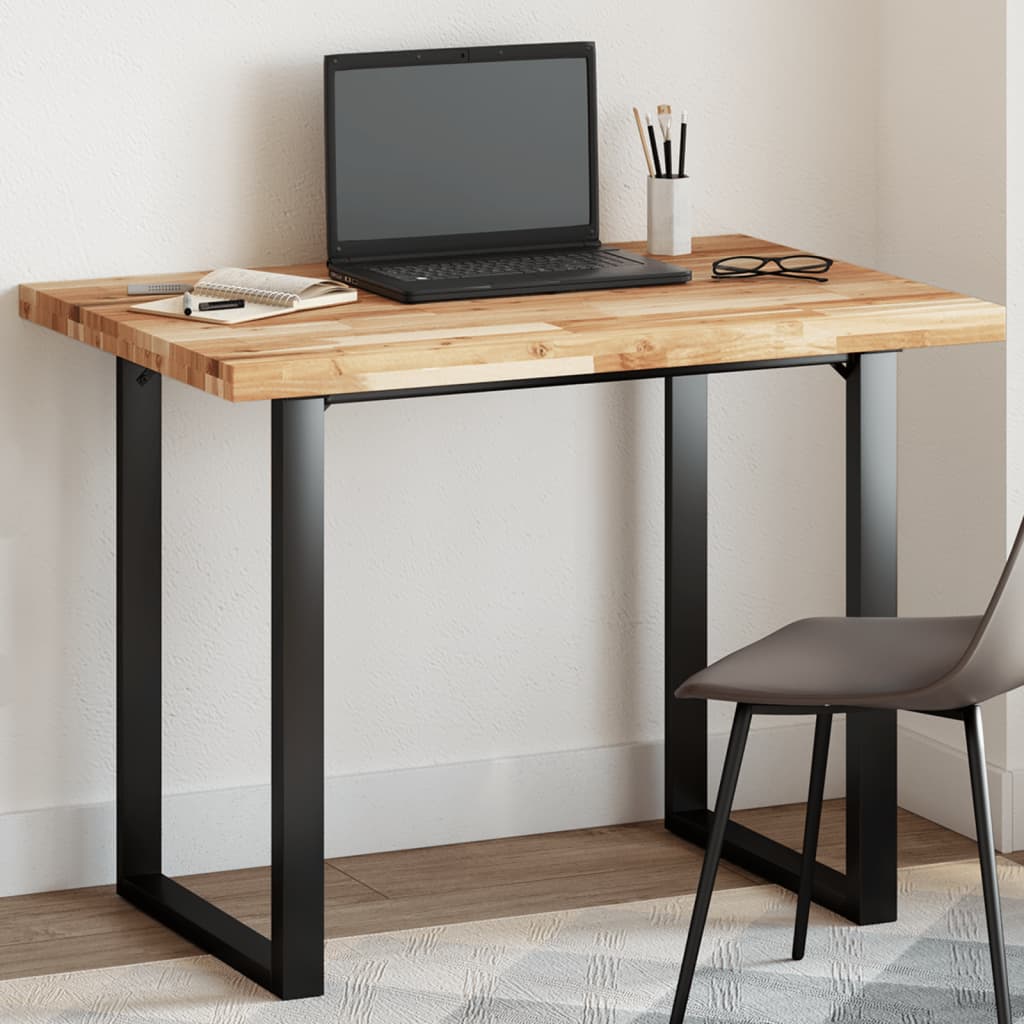 Bordplate rektangulær 80x70x4 cm heltre akasie