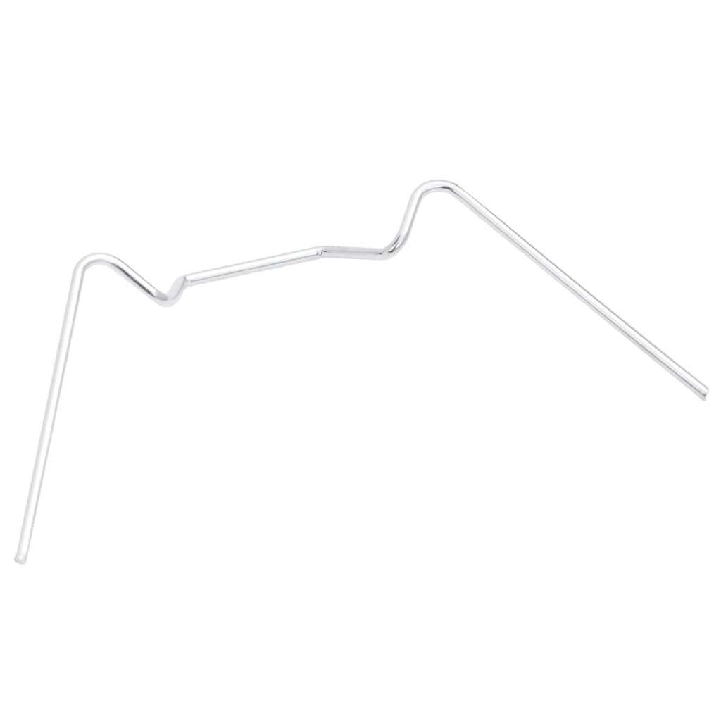 Drivhusklemmer 50 stk W type galvanisert stål