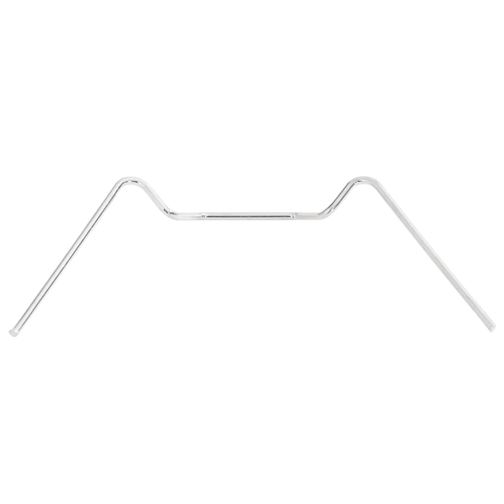 Drivhusklemmer 50 stk W type galvanisert stål