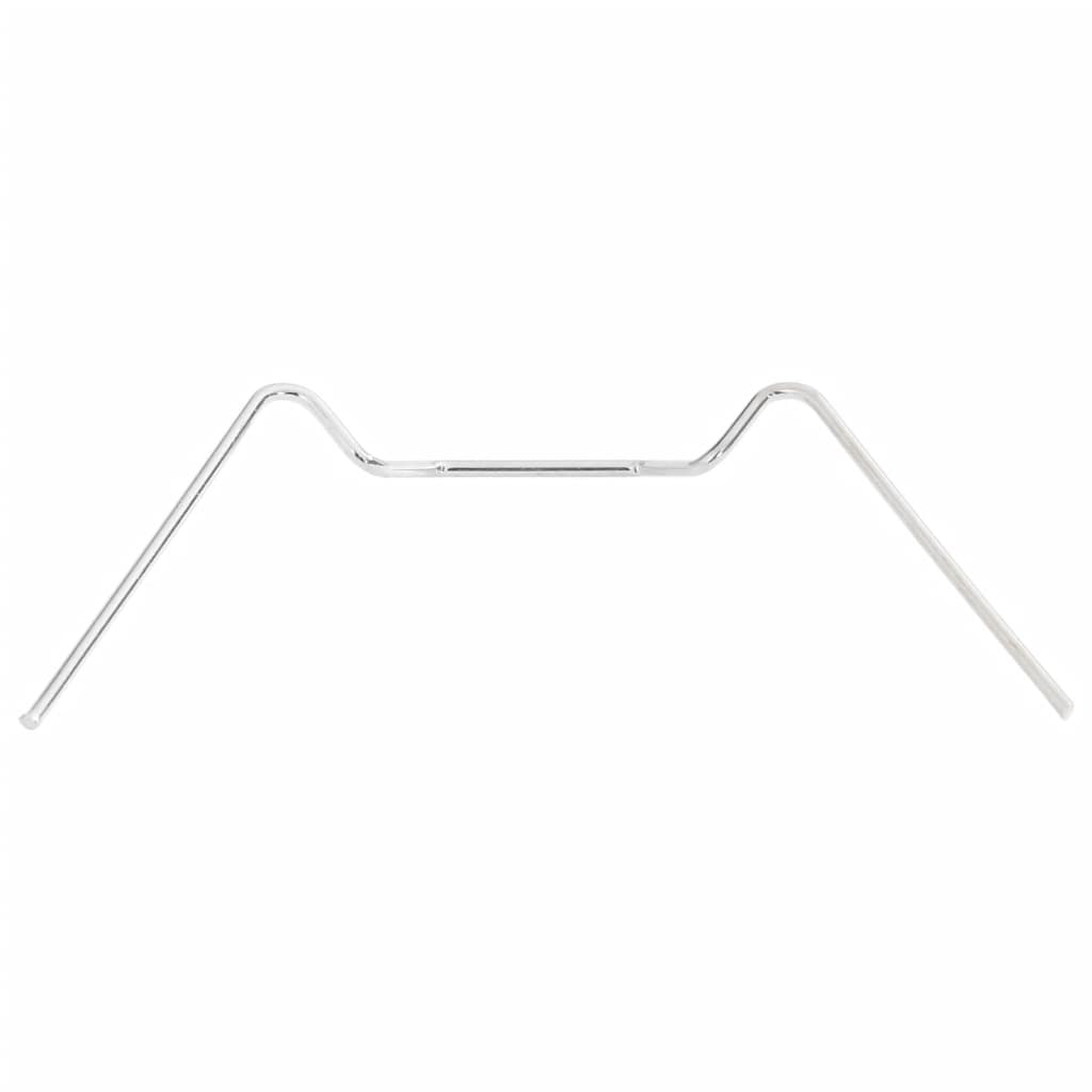 Drivhusklemmer 100 stk W type galvanisert stål