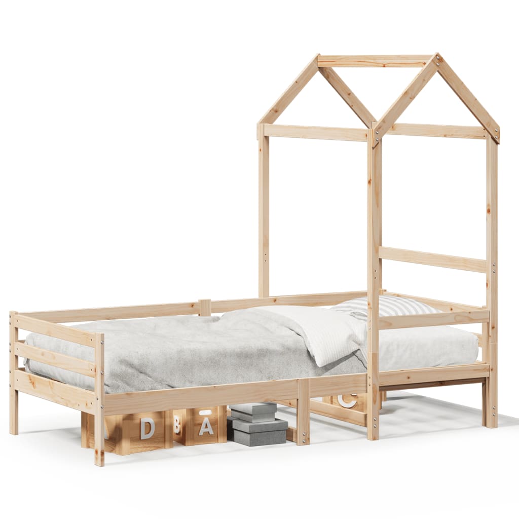 Dagseng med tak 90x200 cm heltre furu