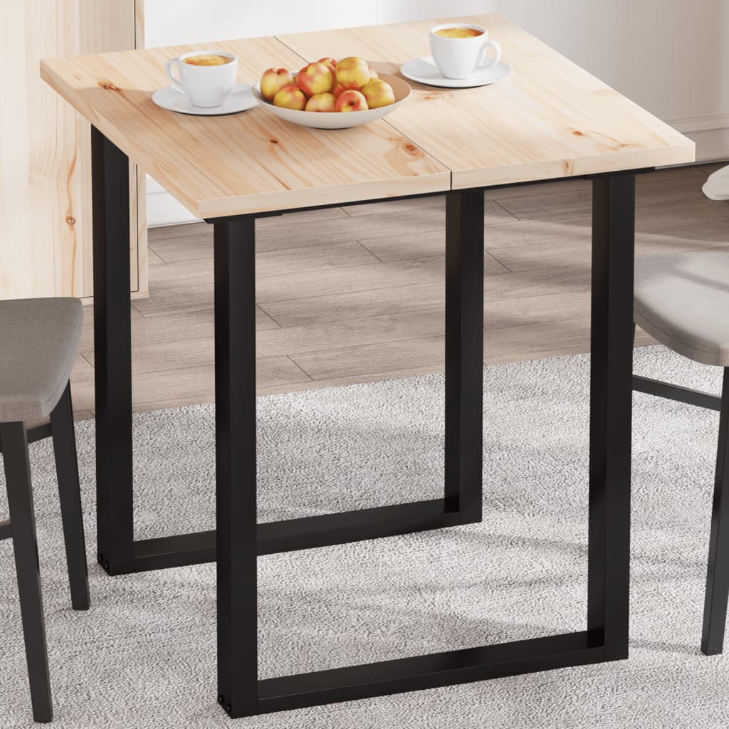 Bordplater 2 stk 70x35x2,5 cm rektangulær heltre furu