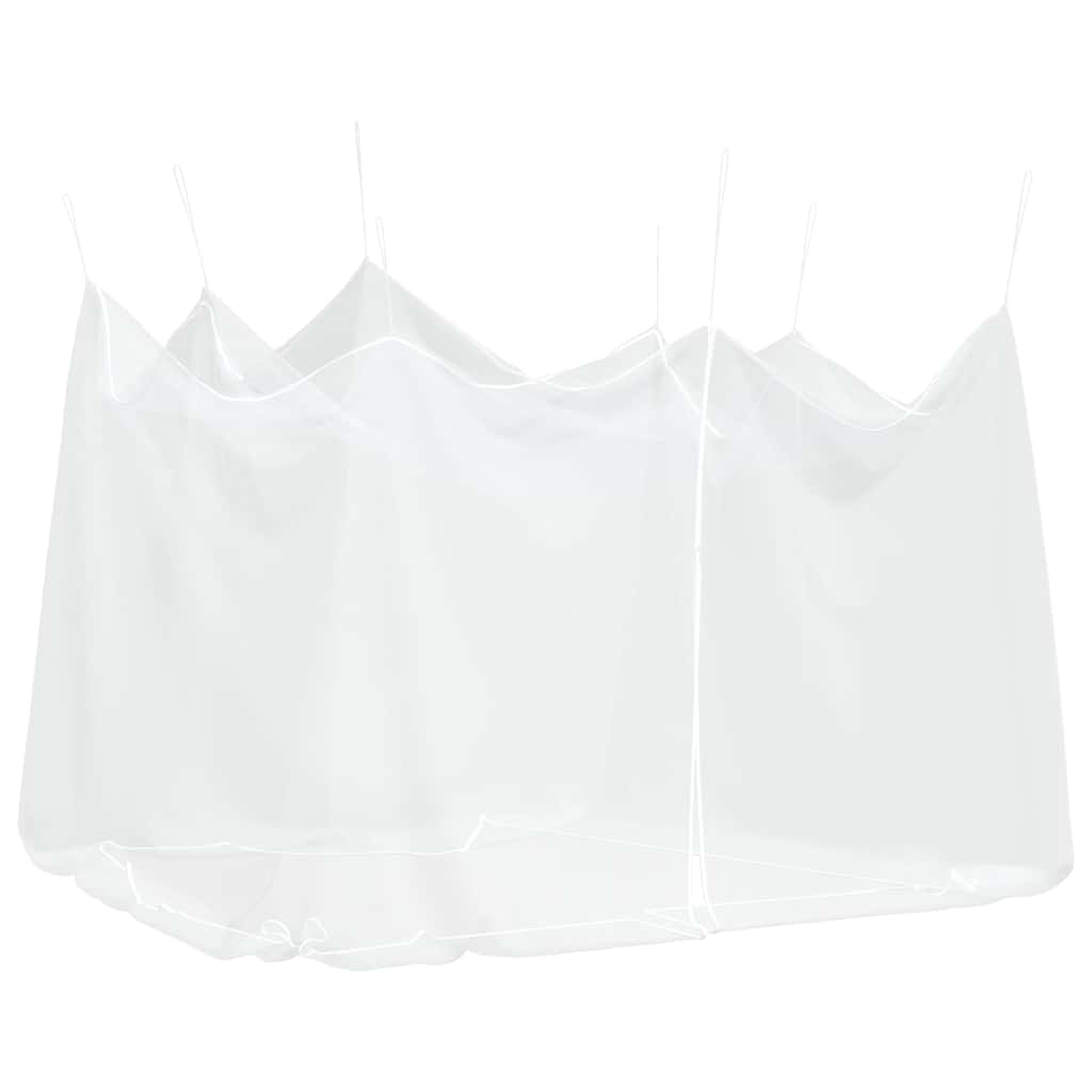 Myggnett for innendørs utendørs 156 netting hvit 300x300x250 cm