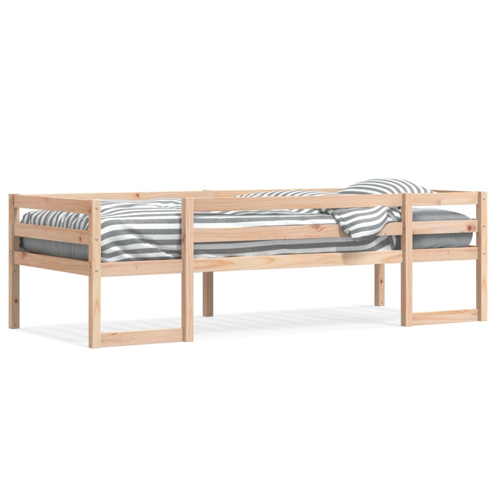 Sengeramme for barn 75x190 cm heltre furu