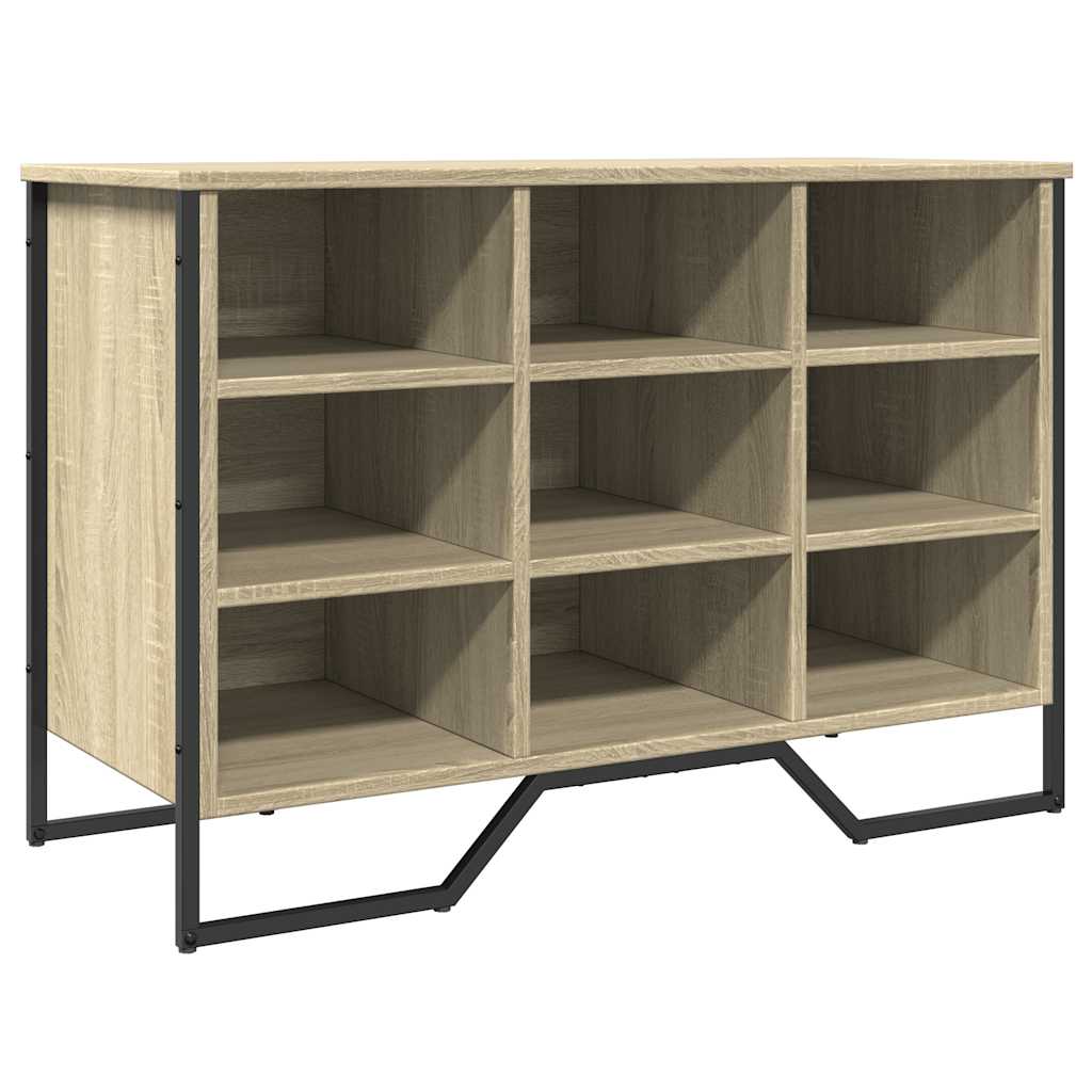 Skohylle sonoma eik 90x38x61,5 cm konstruert tre