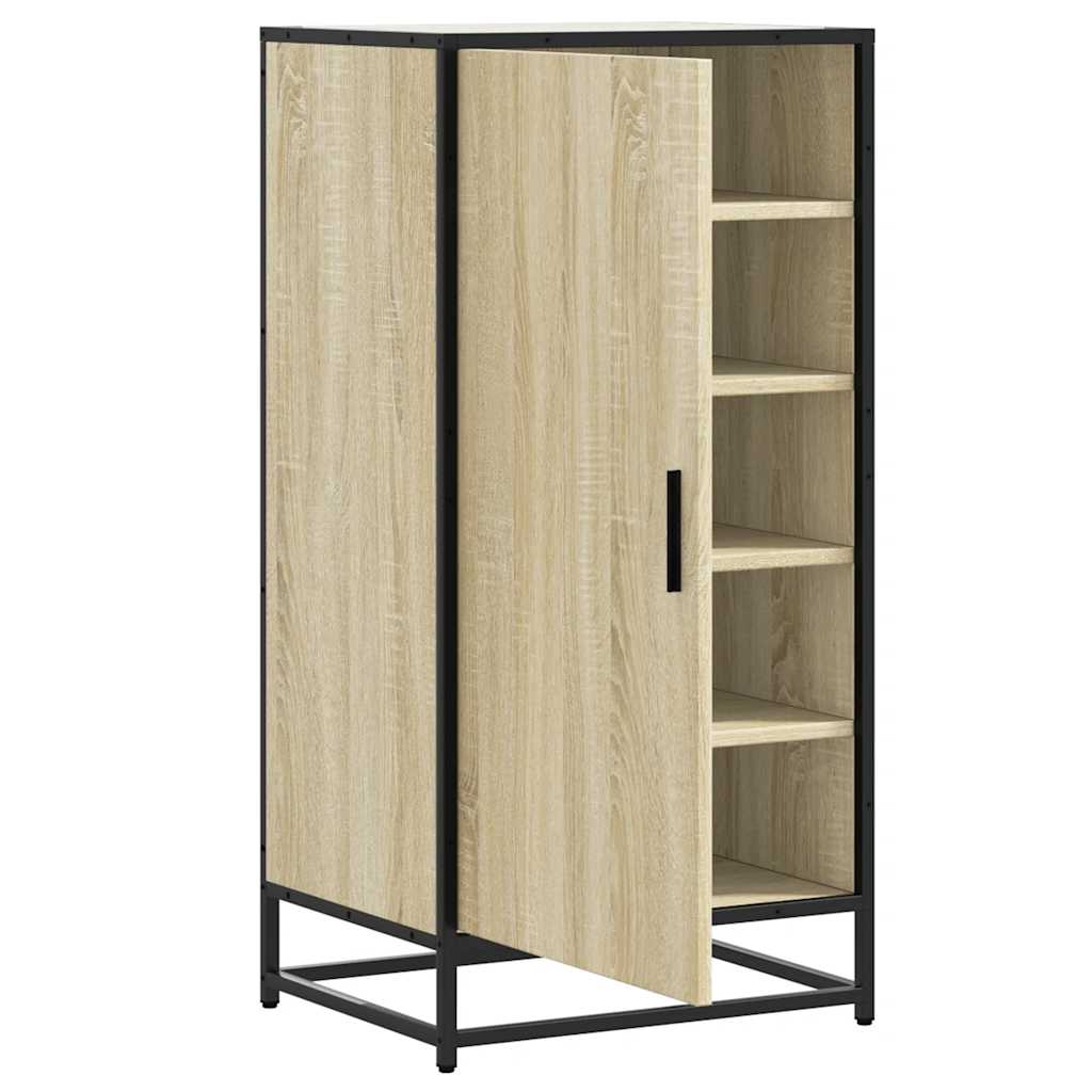 Skohylle sonoma eik 48x38x97,5 cm konstruert tre