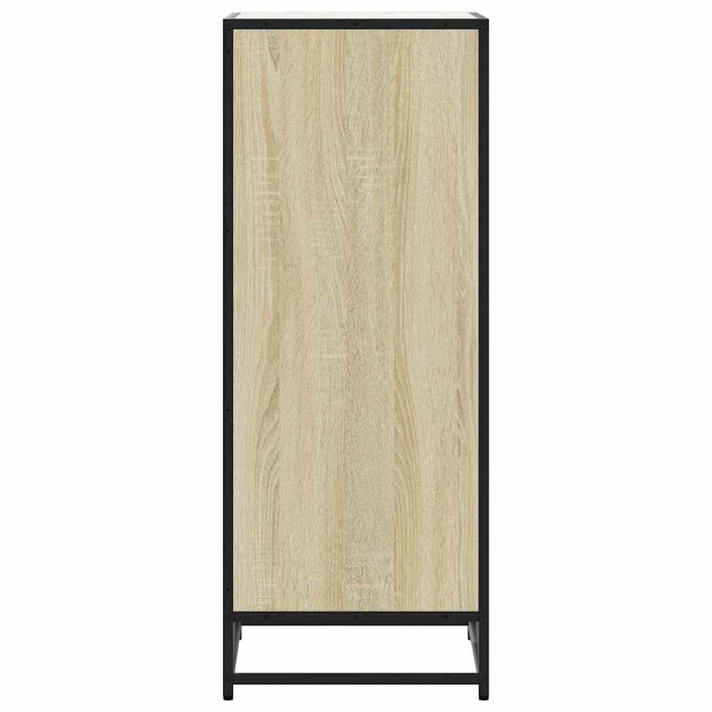 Skohylle sonoma eik 48x38x97,5 cm konstruert tre