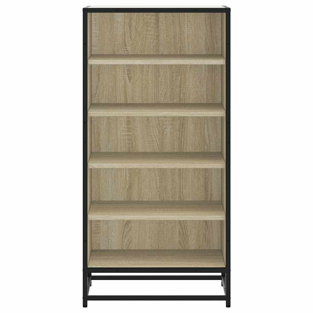 Skohylle sonoma eik 48x38x97,5 cm konstruert tre