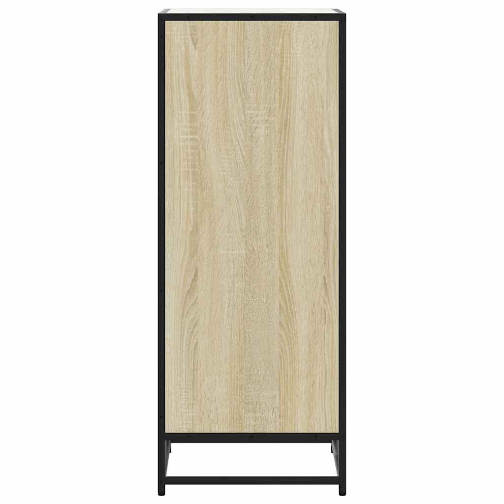 Skohylle sonoma eik 48x38x97,5 cm konstruert tre