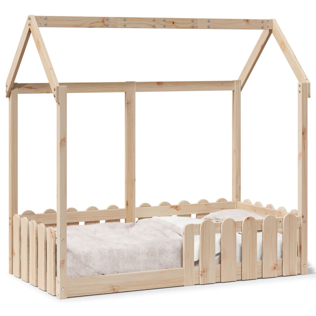 Barnesengeramme 70x140 cm heltre furu