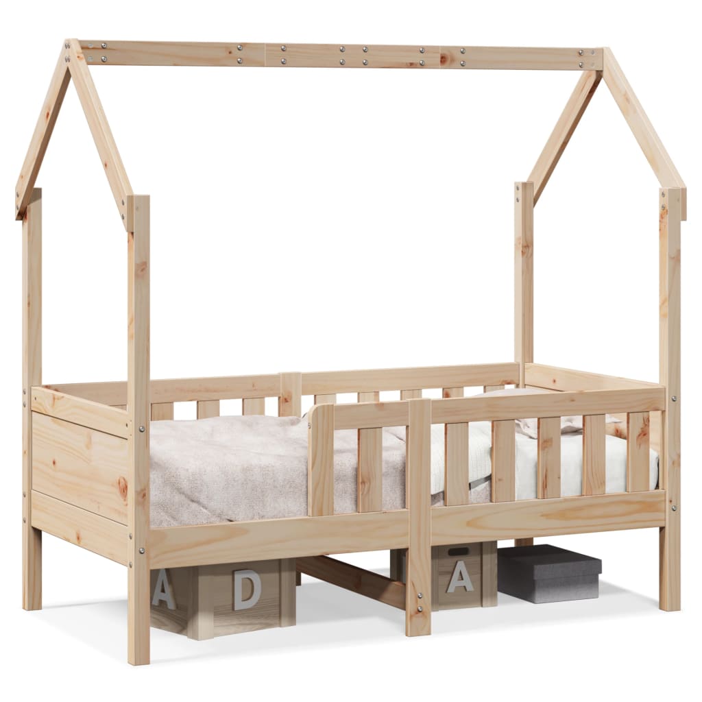 Barnesengeramme 70x140 cm heltre furu