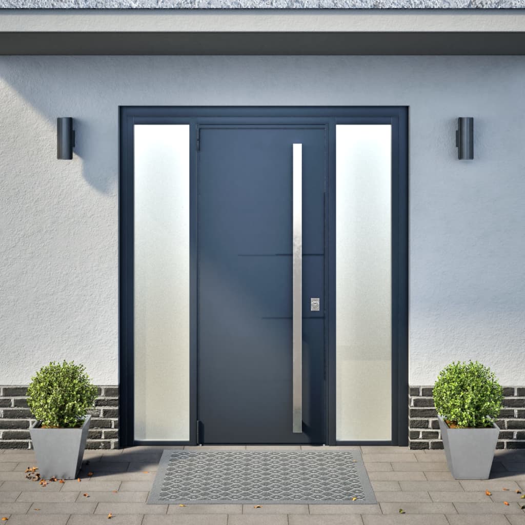 Plantekasser 2 stk 30x30x30 cm galvanisert stål