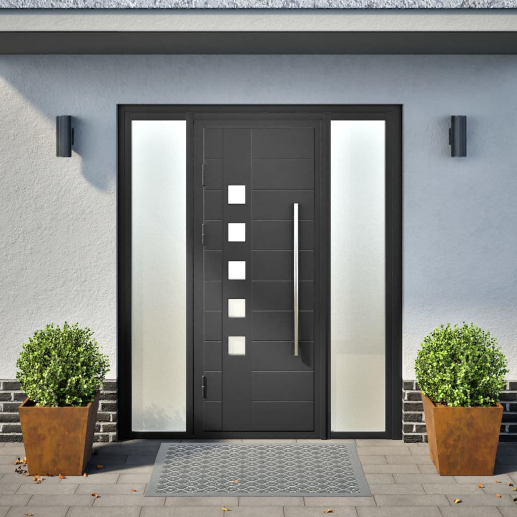 Plantekasser 2 stk 40x40x40 cm cortenstål