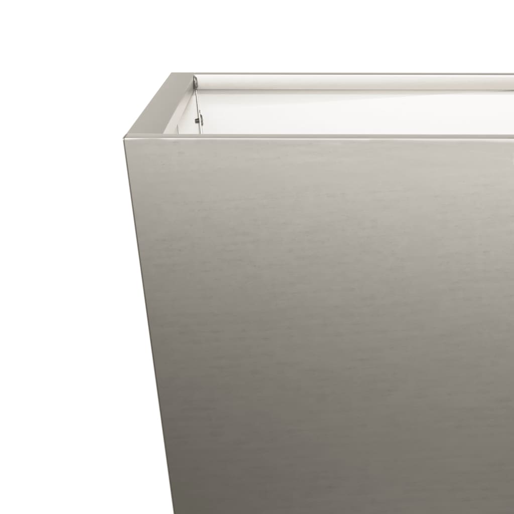 Plantekasser 2 stk 40x40x40 cm cortenstål