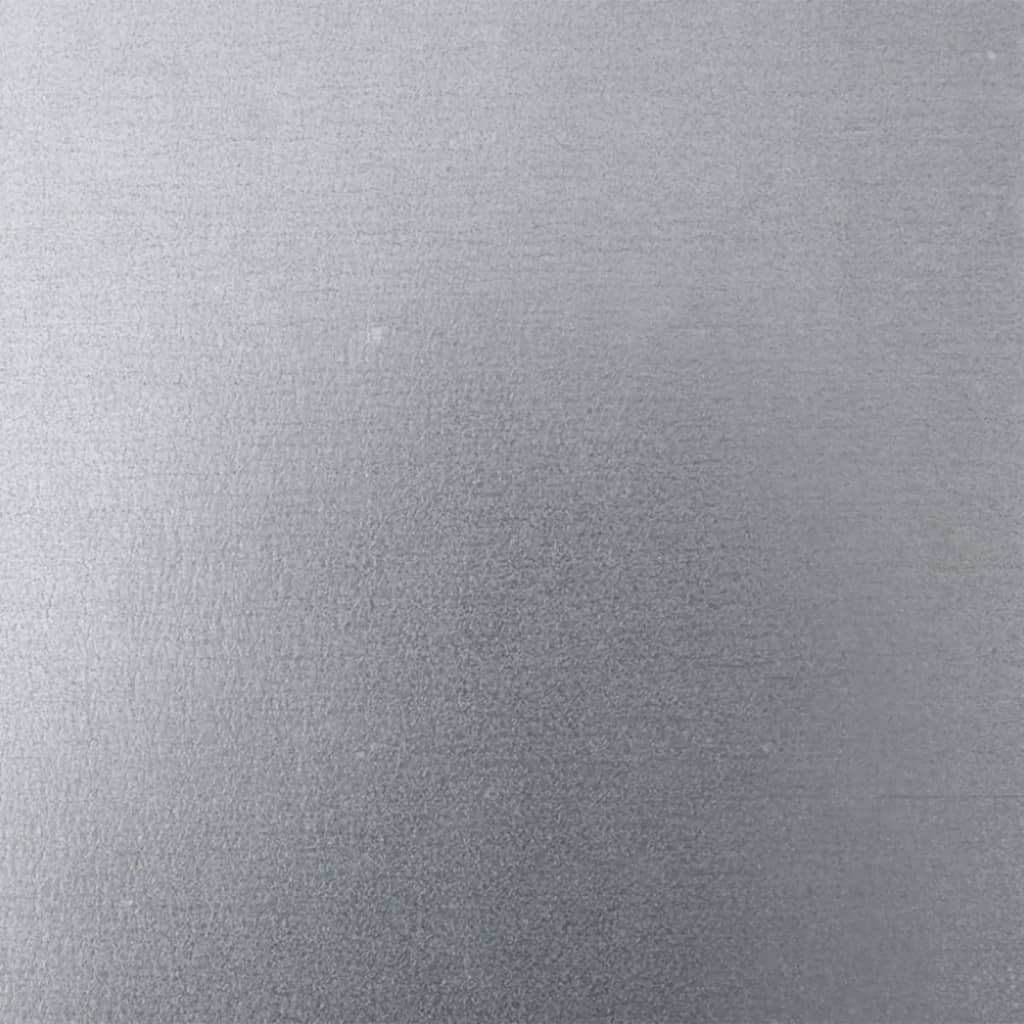 Plantekasser 2 stk 45x45x75 cm galvanisert stål