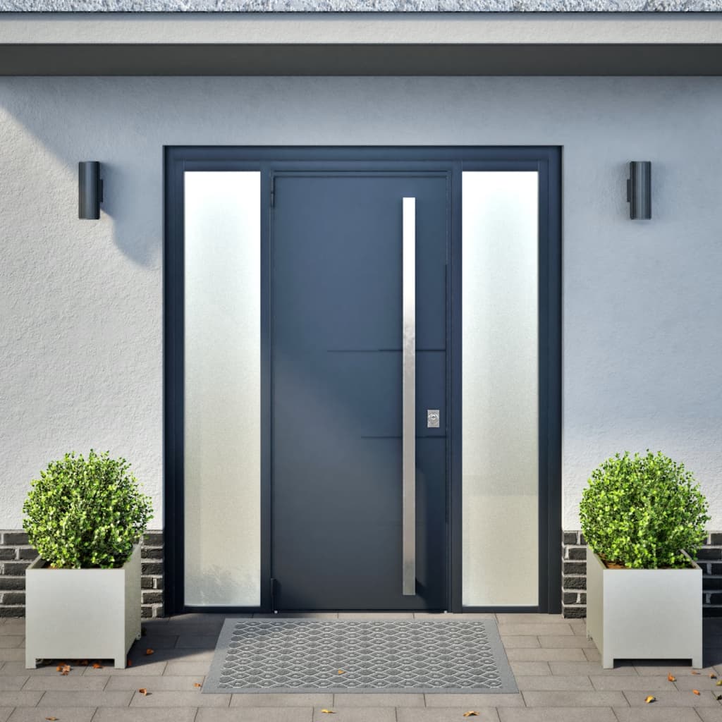 Plantekasser 2 stk 40x40x40 cm rustfritt stål