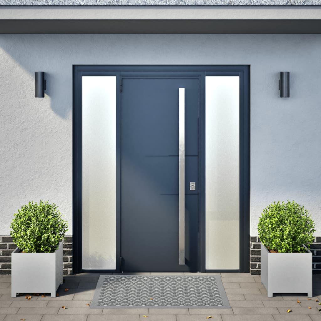 Plantekasser 2 stk 40x40x40 cm galvanisert stål