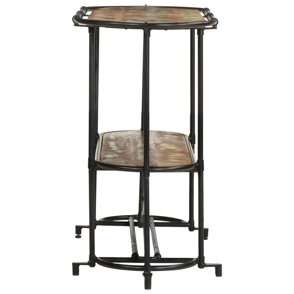 Konsollbord 110x42x76 cm gjenvunnet heltre