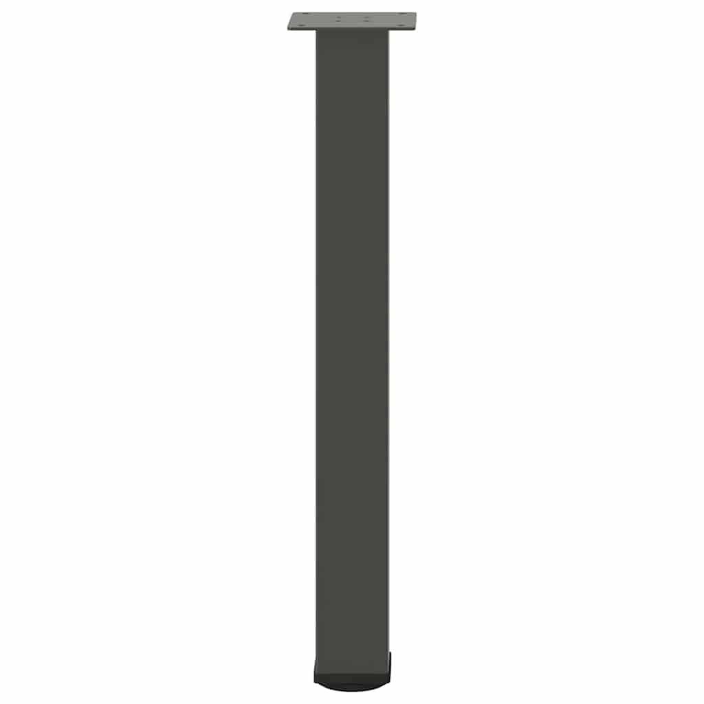 Konsollbordben 4 stk antrasitt 72–74 cm stål