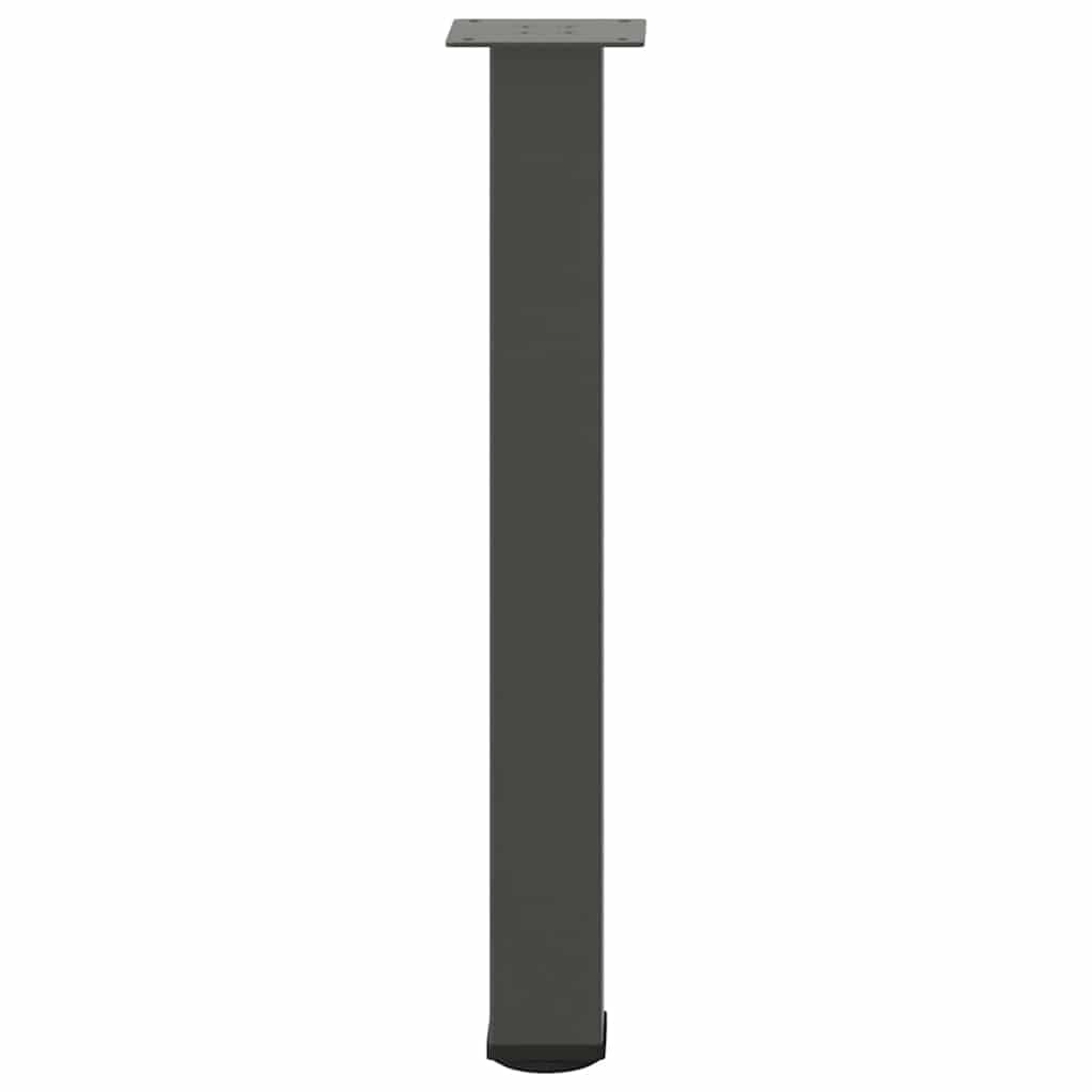 Konsollbordben 4 stk antrasitt 72–74 cm stål