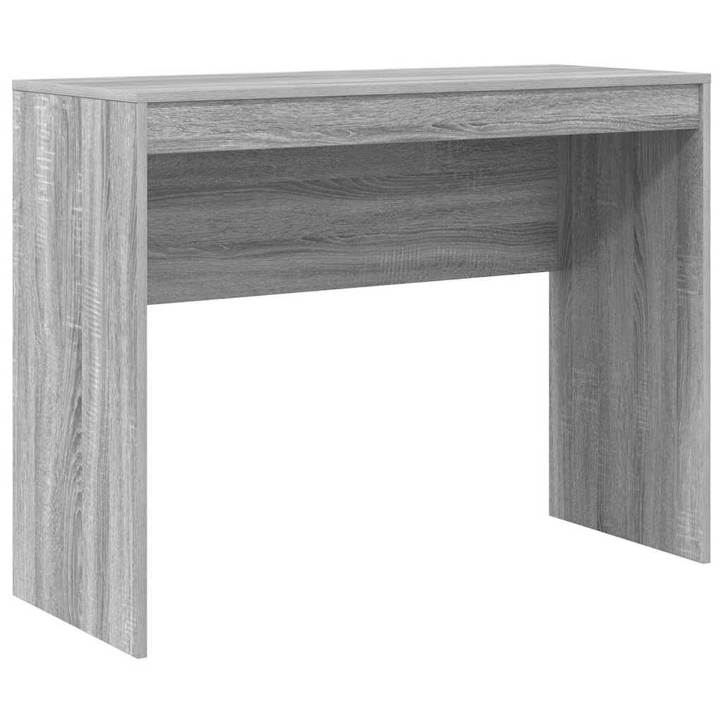 Databord Grå Sonoma MDF 100 x 40 x 76 cm Enkelt Databord