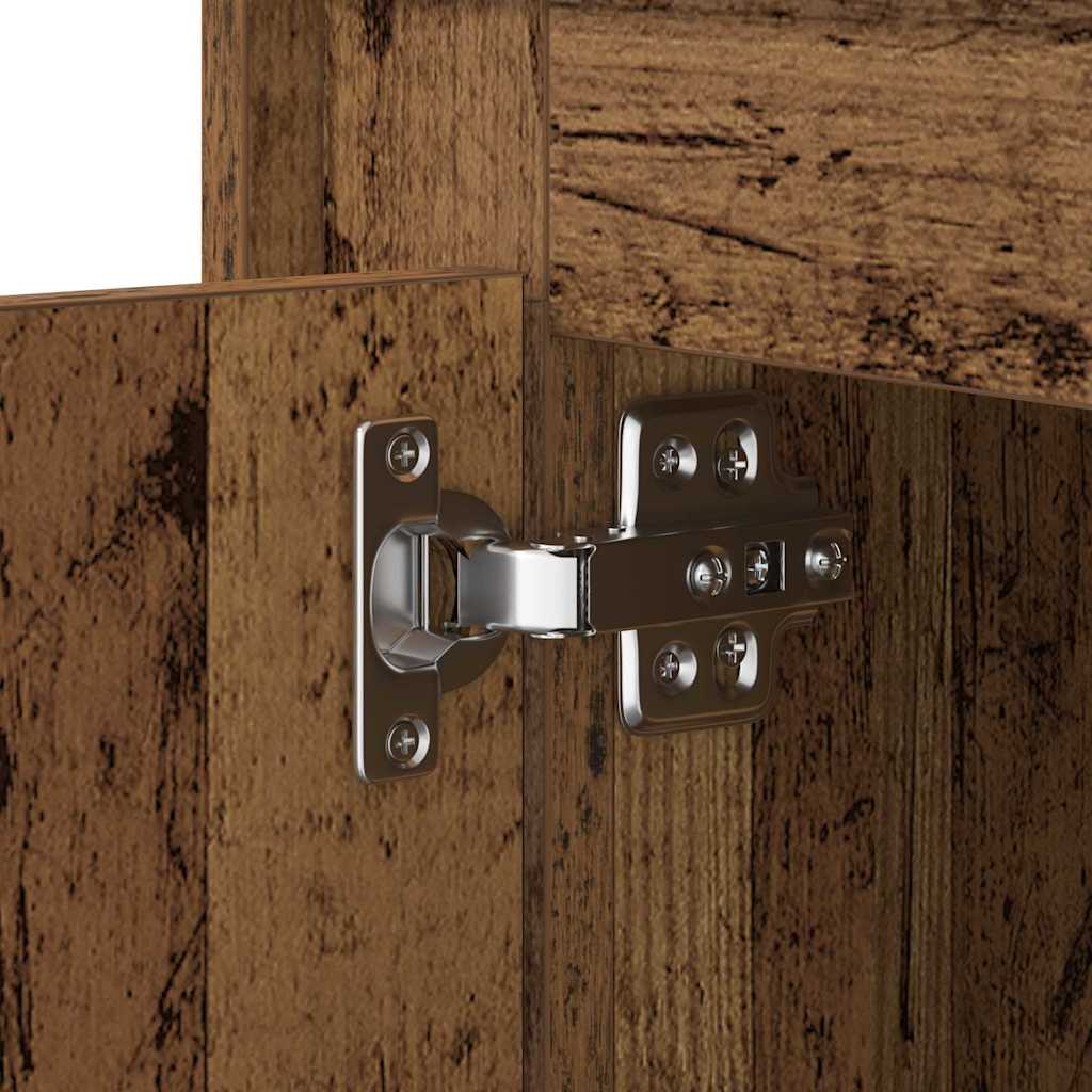 Nattbordskap med Gammelt tre 44 x 34,5 x 45 cm Konstruert tre