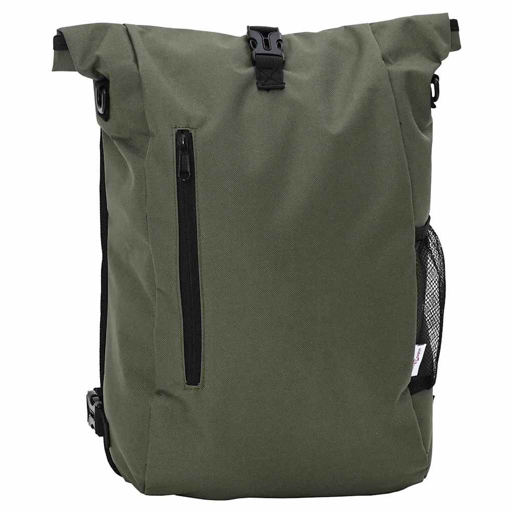 Sykkelveske Olivengrønn 31 x 13 x 58 cm Polyester