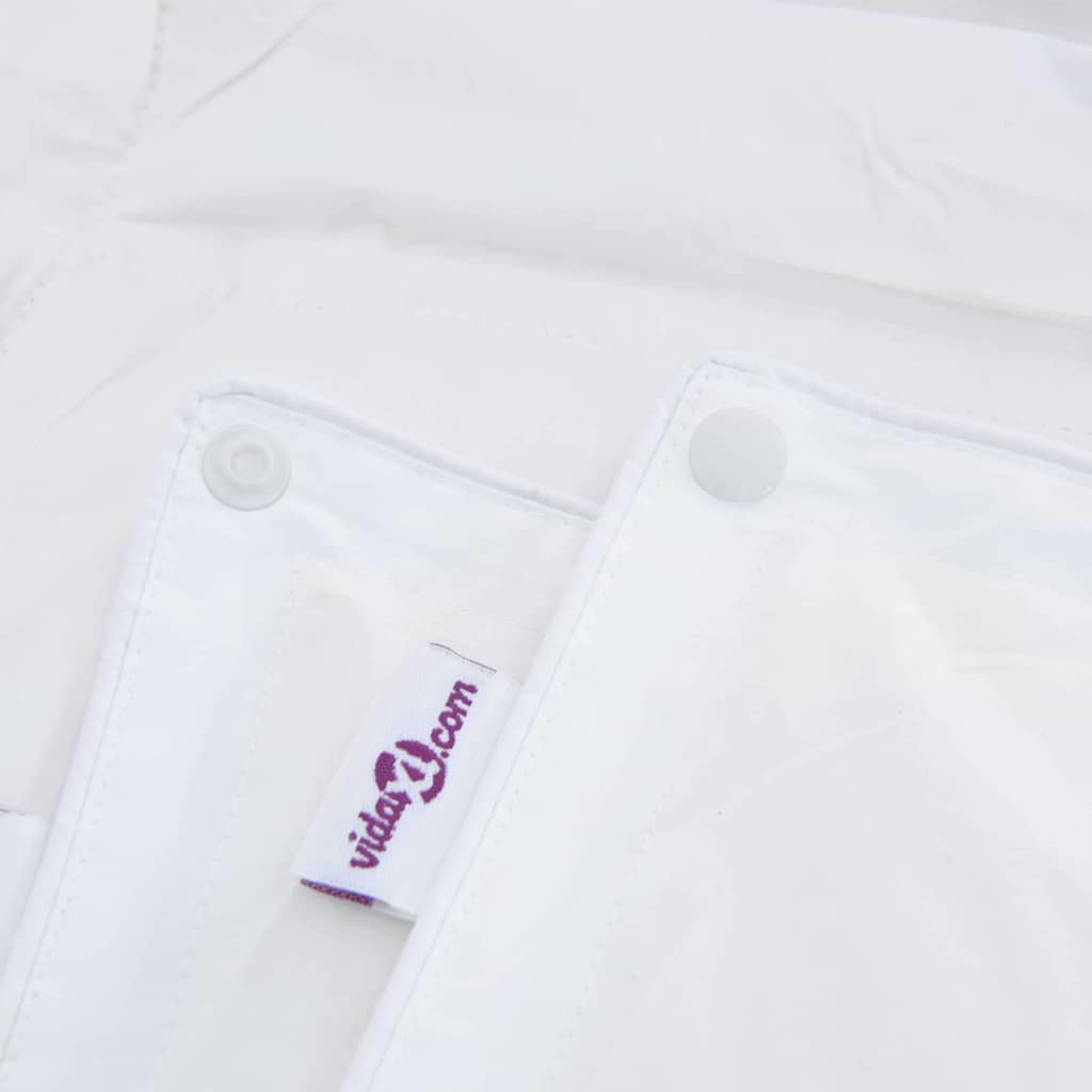 2-i-1 Dyne Hvit 140 x 220 cm Fjær