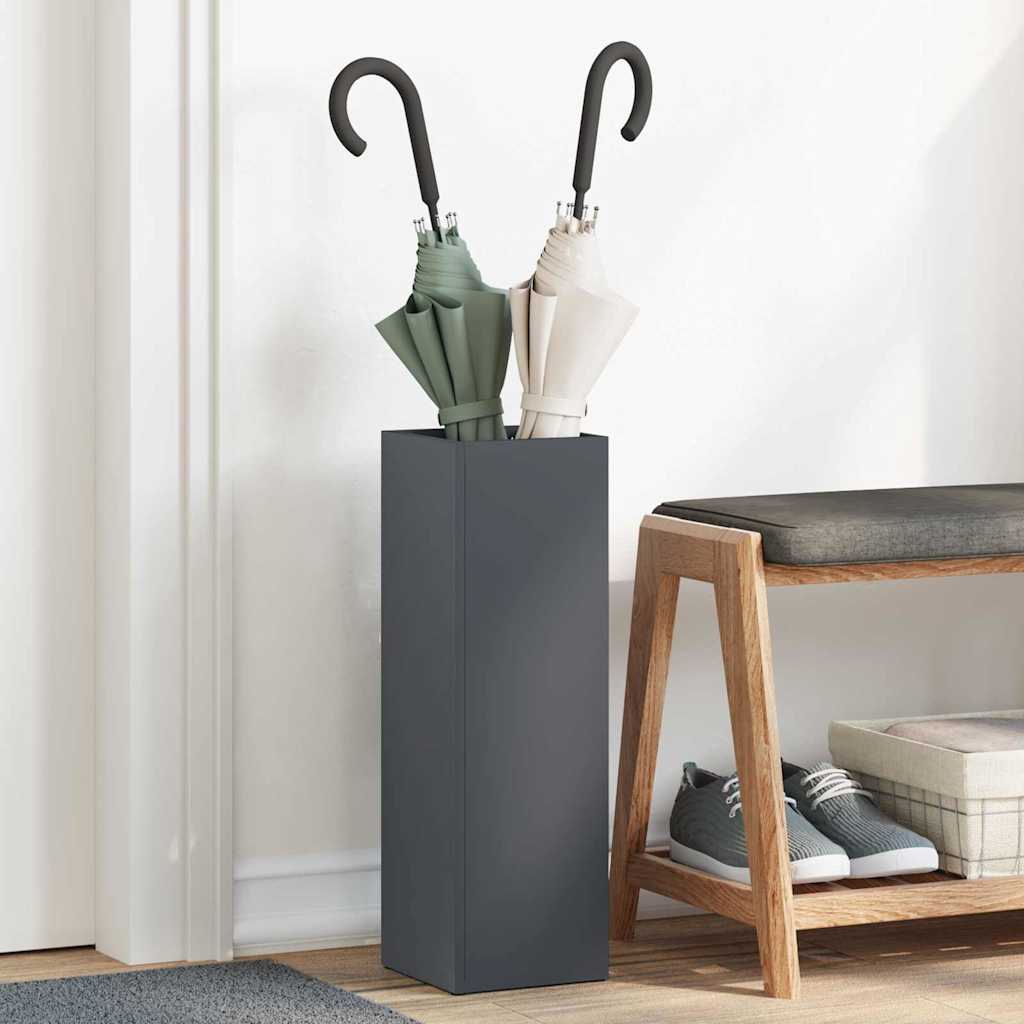 Parasollstativ Antrasitt 15,5 x 15,5 x 49 cm Metall
