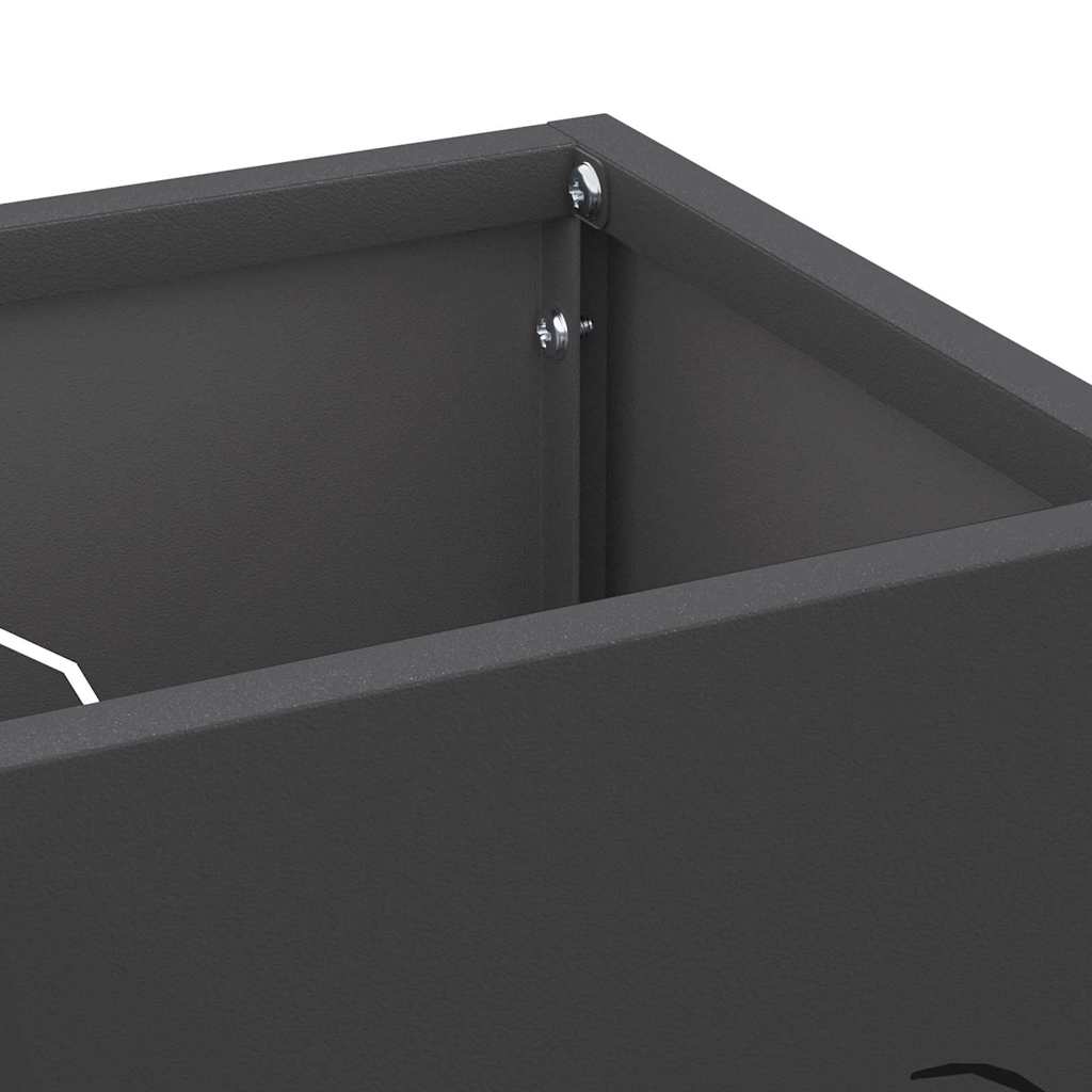 Parasollstativ Svart 15,5 x 15,5 x 49 cm Metall