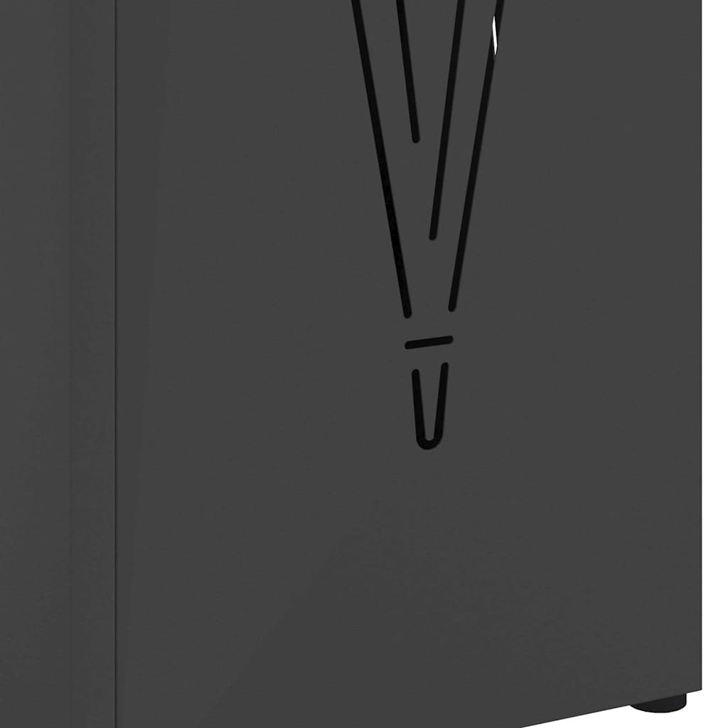 Parasollstativ Svart 15,5 x 15,5 x 49 cm Metall