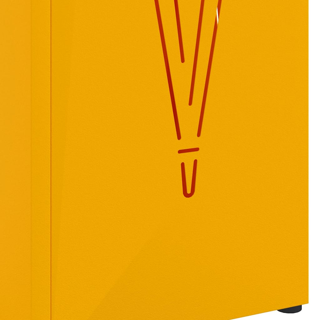 Parasollstativ Sennepsgul 15,5 x 15,5 x 49 cm Metall