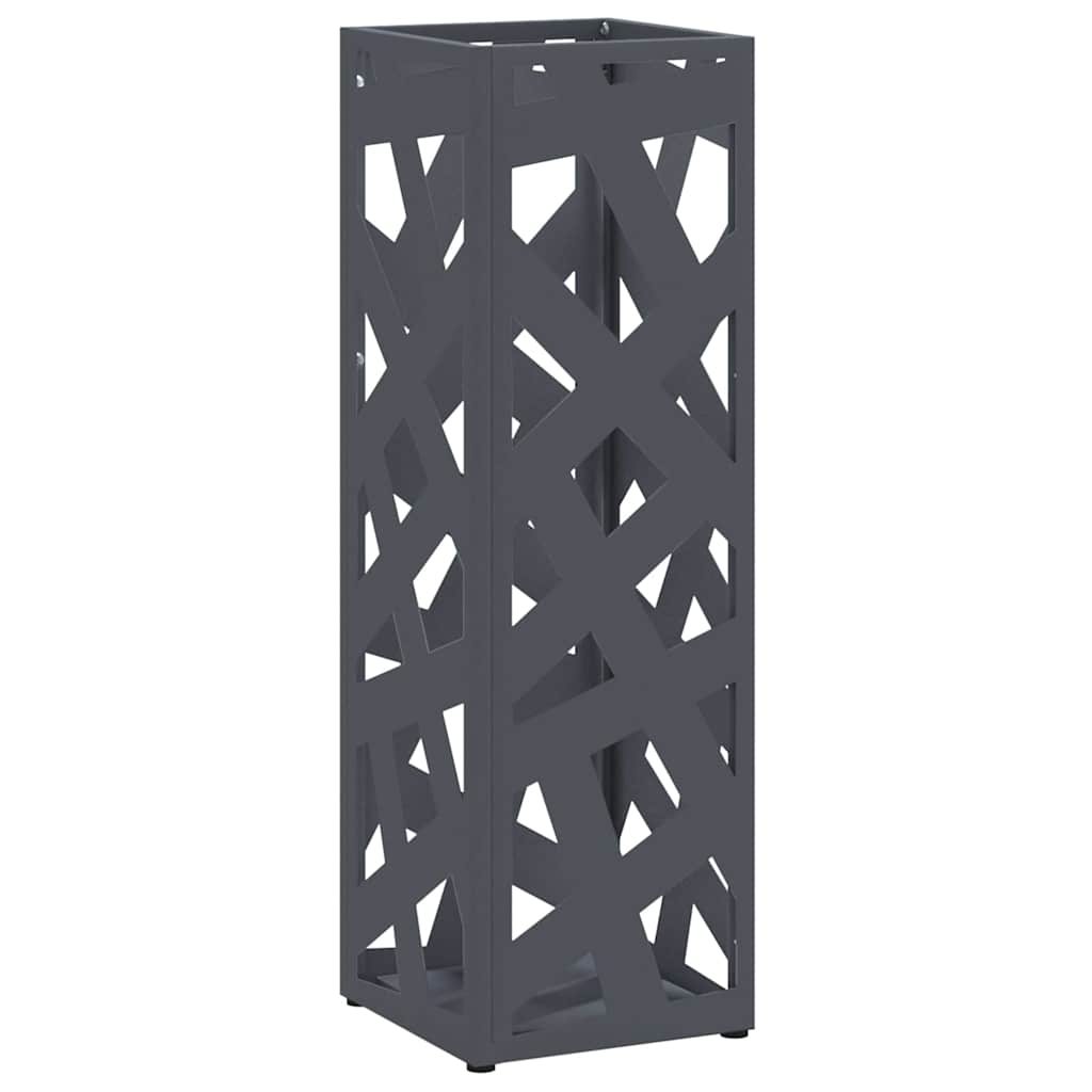 Parasollstativ Antrasitt 15,5 x 15,5 x 49 cm Stål
