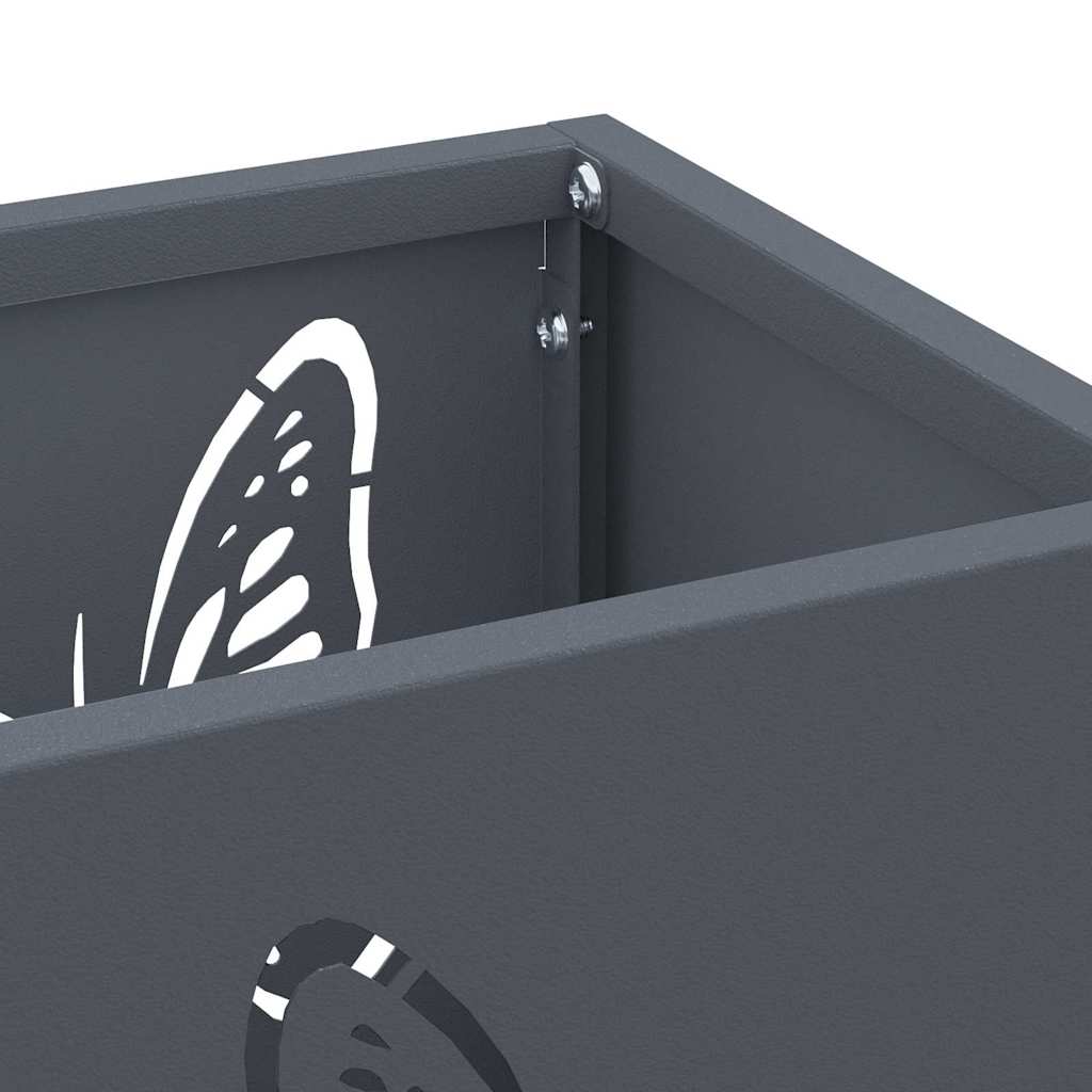 Parasollstativ Antrasitt 15,5 x 15,5 x 49 cm Metall