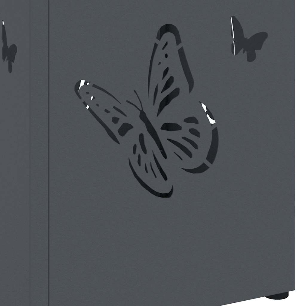 Parasollstativ Antrasitt 15,5 x 15,5 x 49 cm Metall