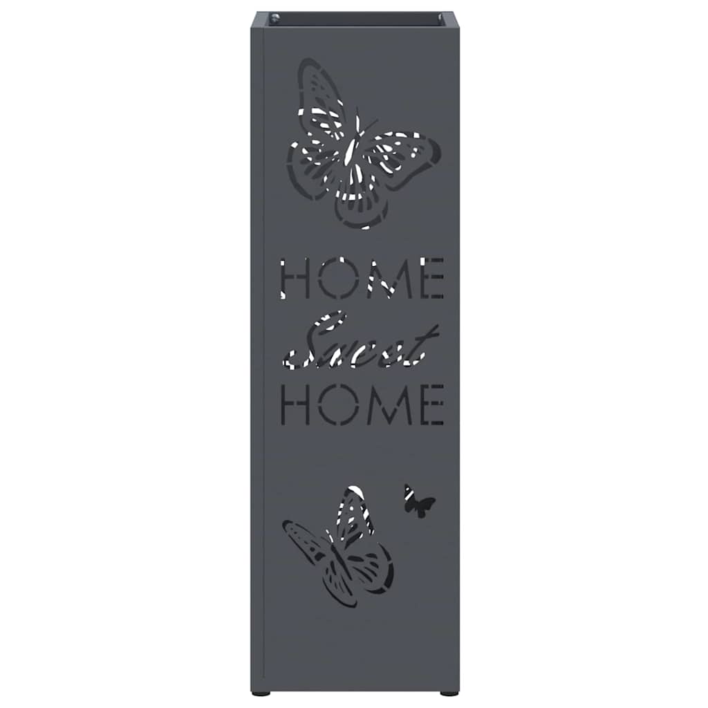 Parasollstativ Antrasitt 15,5 x 15,5 x 49 cm Metall