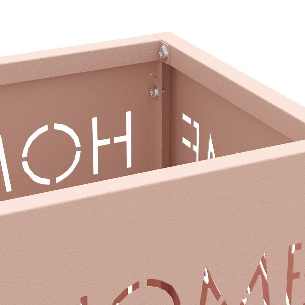 Parasollstativ Rosa 15,5 x 15,5 x 49 cm Metall