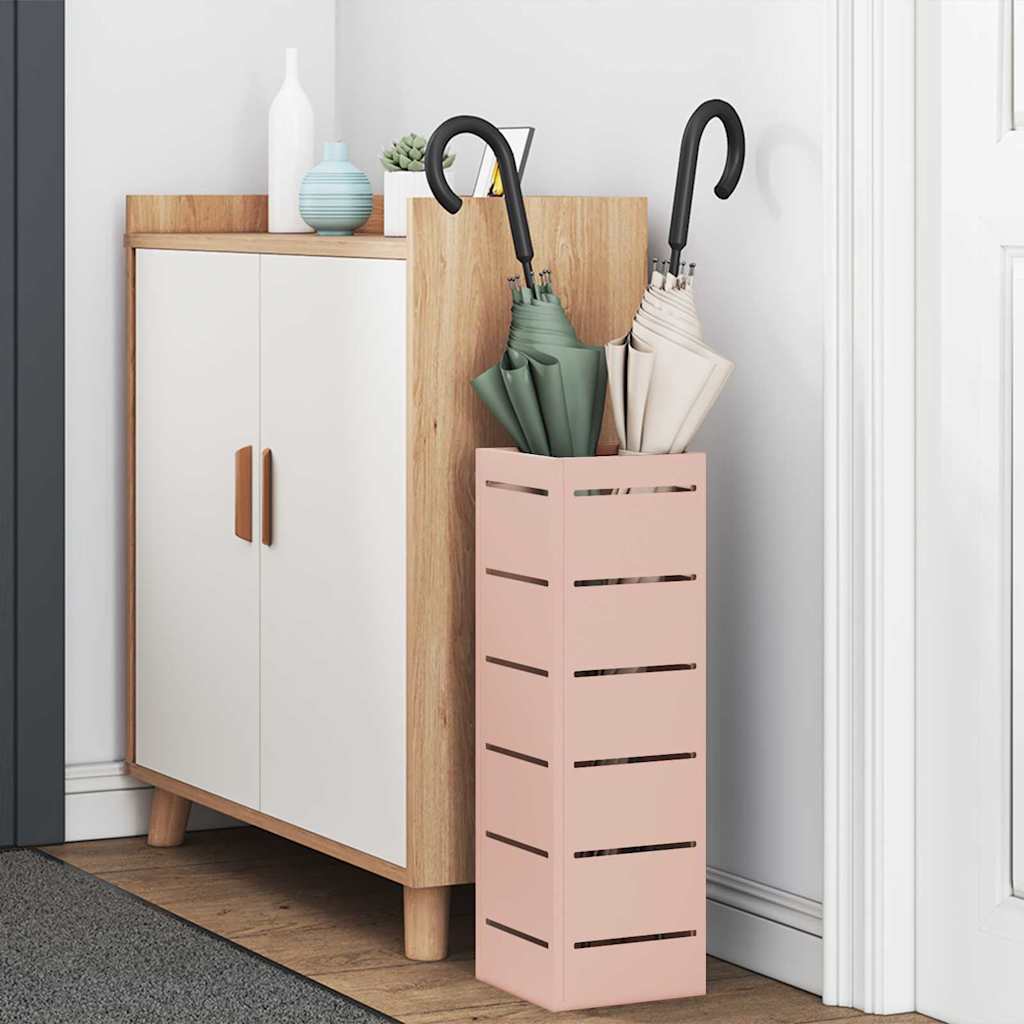 Parasollstativ Rosa 15,5 x 15,5 x 49 cm Metall