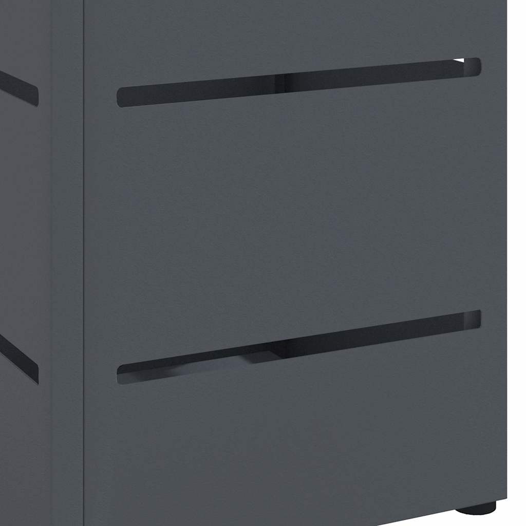 Parasollstativ Antrasitt 15,5 x 15,5 x 49 cm Metall