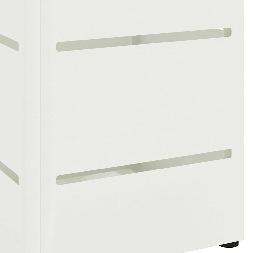 Parasollstativ Hvit 15,5 x 15,5 x 49 cm Metall