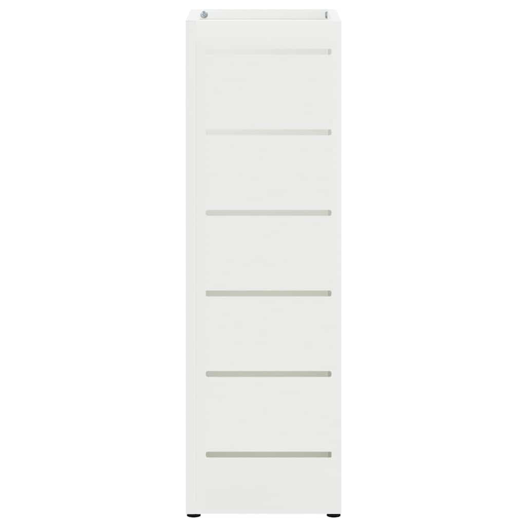 Parasollstativ Hvit 15,5 x 15,5 x 49 cm Metall