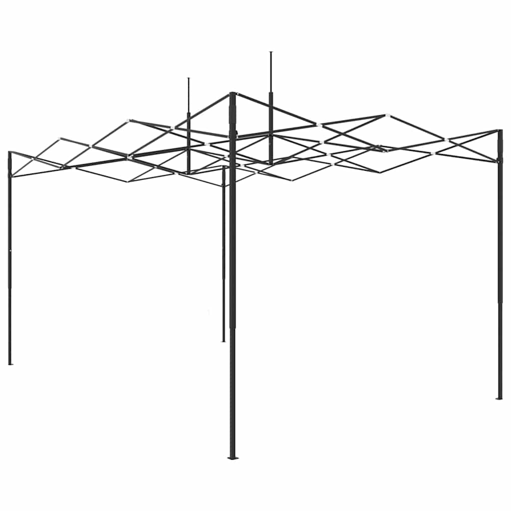 Drivhus med tak grønn 290 x 430 x 315 cm Stål