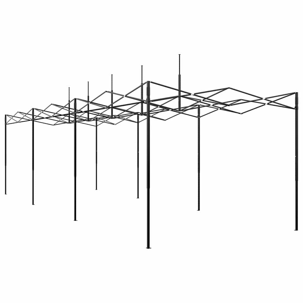 Drivhus med tak grønn 290 x 870 x 315 cm Stål