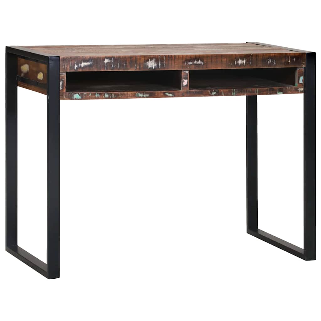 Sminkebord Flerfarget 100 x 50 x 75 cm Massivt gjenvunnet tre