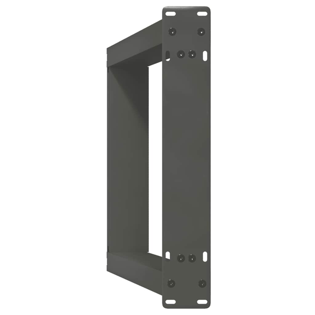 Konsollbordben U-formet 2 stk antrasitt 28 x (72-73) cm stål