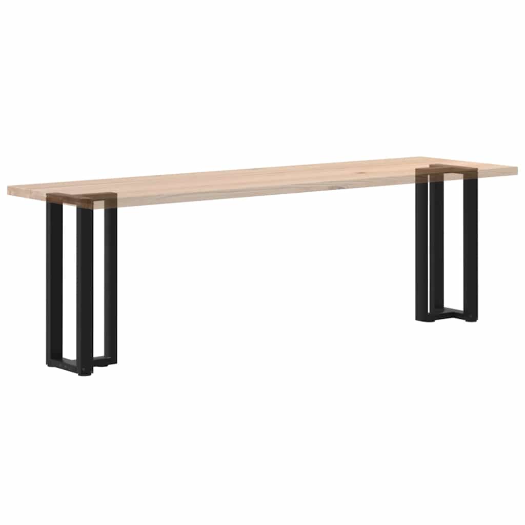 Konsollbordben T-formet 2 stk svart 25x28x(72-73) cm stål