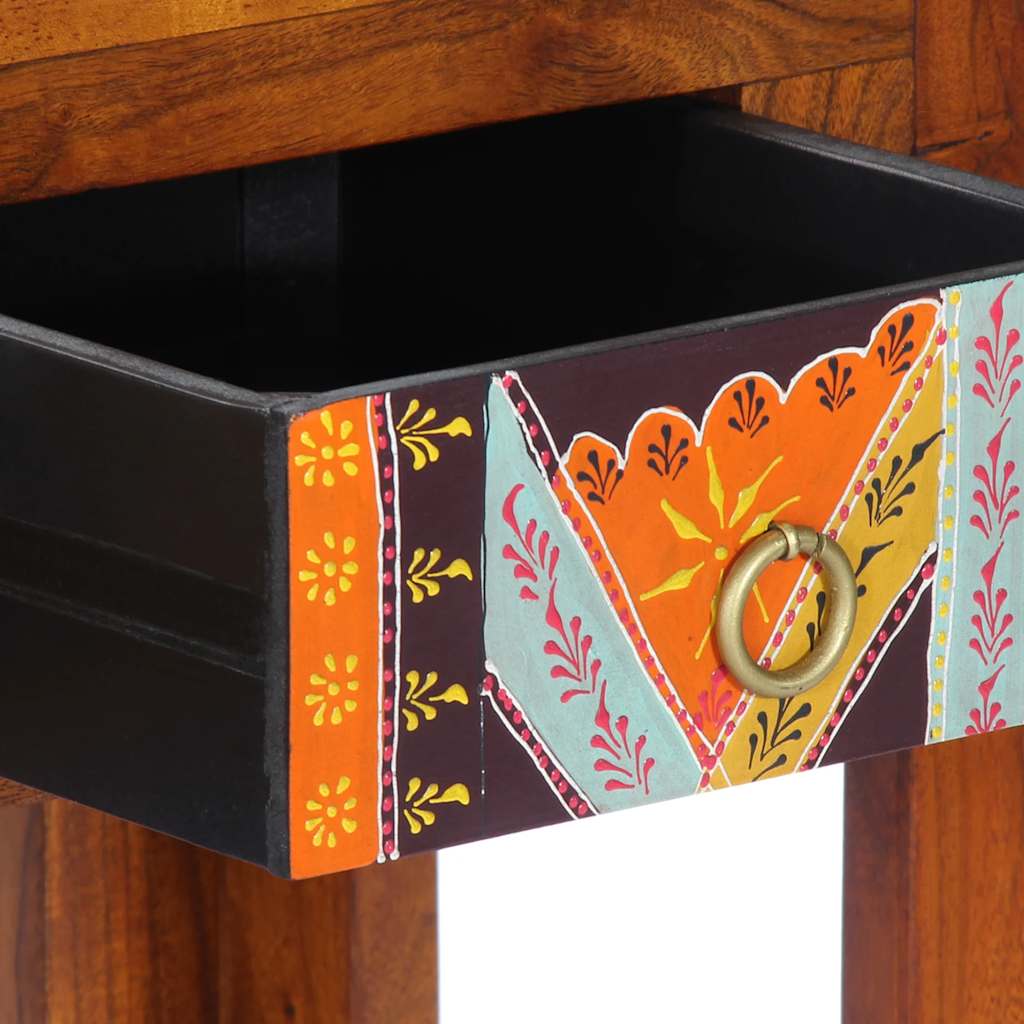 Konsollbord 110x35x75 cm heltre akasie