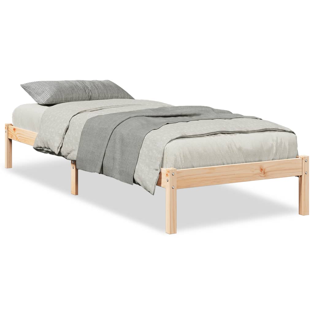 Ekstra lang sengeramme uten madrass 90x220 cm heltre furu